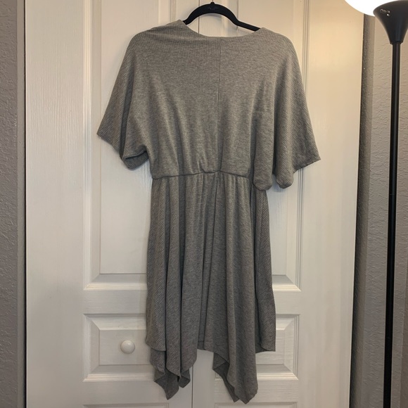 EUC bailey blue gray dress L - Picture 5 of 8